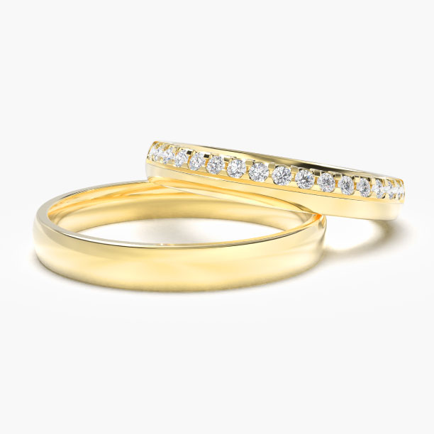 Wedding Band Set